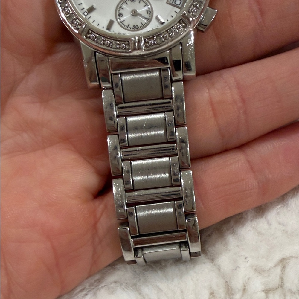 Bulova Silver Women's Chronograph Watch - Picture 2 of 4
